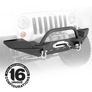 Smittybilt - Smittybilt XRC M.O.D Bull Bar Textured Black This Is Not A Complete Bumper To Purchase Bumper Center Section Use Part No.[76825] - 76829 - Image 5