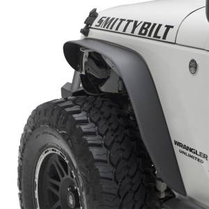 Smittybilt - Smittybilt XRC Fender Flare Set Front And Rear Textured Black Steel - 76837 - Image 8