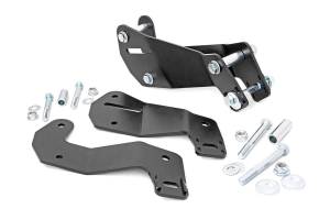 Rough Country - Rough Country Front Control Arm Relocation Kit Improves Ride Quality Improves Drive-Shaft Angle Fits Models w/3.5-4 in. Of Suspension w/Stock Control Arms - 110600 - Image 1
