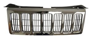 Crown Automotive Jeep Replacement - Crown Automotive Jeep Replacement Grille Front Chrome  -  55156975AD - Image 2