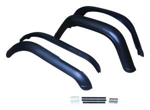 Crown Automotive Jeep Replacement Fender Flare Kit Incl. 4 Black Flares And Hardware  -  8997109CJ8