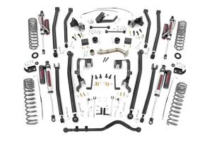 Rough Country - Rough Country Long Arm Suspension Lift Kit w/Shocks 4 in. Lift Vertex Reservoir Shocks - 78650A - Image 2