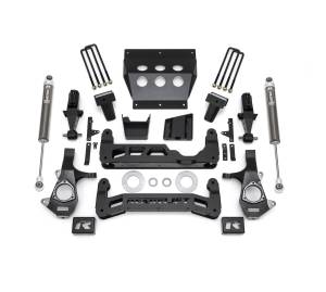 ReadyLift Big Lift Kit w/Shocks 7 in. Lift For Aluminum OE Upper Control Arms w/Falcon 1.1 Monotube Shocks - 44-34700