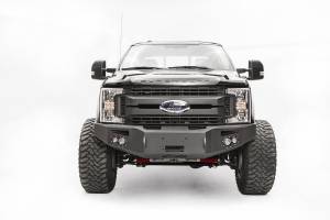 Fab Fours - Fab Fours Premium Winch Front Bumper 2 Stage Black Powder Coated w/No Grill Guard - FS17-A4151-1 - Image 1