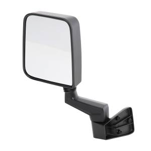 Smittybilt Side Mirror Kit Pair Half Door Black - 7694