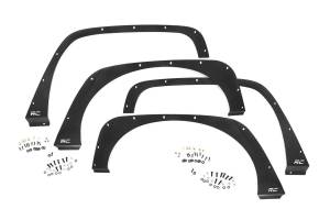 Rough Country - Rough Country Fender Delete Kit Front And Rear Black Powder Coat Incl. Everything For Installation - 10538 - Image 2