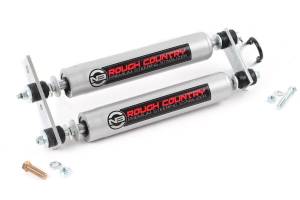 Rough Country N3 Dual Steering Stabilizer Incl. Mounting Brackets and Hardware - 8735430