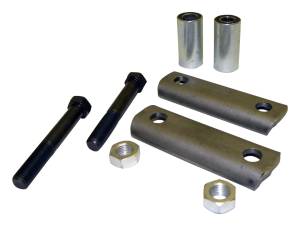 Crown Automotive Jeep Replacement Leaf Spring Shackle Kit Varies With Application Silent Block Type Incl. Plates/Bushings/Bolts/Nuts  -  J0916646