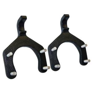 Crown Automotive Jeep Replacement - Crown Automotive Jeep Replacement Tow Hook Kit Front JK Only  -  52060378K - Image 1