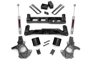 Rough Country - Rough Country Suspension Lift Kit w/Shocks 5 in. Lift Premium N3 Shocks Stock Cast Steel - 24730 - Image 2
