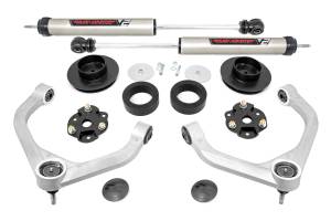 Rough Country - Rough Country Bolt-On Lift Kit w/Shocks 3.5 in. Lift Rear V2 Shocks - 31470 - Image 1