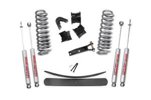 Rough Country Suspension Lift Kit 2.5 in. Lift Incl. Leaf Springs Hardware Front and Rearm Premium N3 Shocks - 400-70-7630