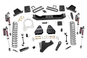 Rough Country - Rough Country Suspension Lift Kit 6 in. Radius Arm Drop Brackets Lifted Coil Springs Anti Wrap Rear Blocks Stabilizer Relocation Brackets Pitman Arm Includes N3 Series Shock OVLDS - 51750 - Image 2