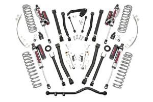 Rough Country - Rough Country Suspension Lift Kit 4 in. Lifted Coil Springs Coil Correction Plates Forged Adjustable Track Bar Made Of Forged Steel X-Flex Control Arm Premium N3 Shocks - 67450 - Image 2