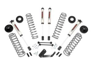 Rough Country - Rough Country Suspension Lift Kit 3.25 in. Front Rear Coil Springs V2 Shock Absorbers Lower Control Arm Sway Bar Links Suitable For 35 in. Tires - 67670 - Image 2