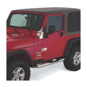 Smittybilt - Smittybilt Sure Step Side Bar Black Powder Coat 3 in. No Drill Installation - JN420-S4B - Image 2