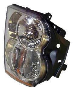 Lights - Headlights - Crown Automotive Jeep Replacement - Crown Automotive Jeep Replacement Head Light Assembly Left Incl. Bulbs/Harness  -  55156351AH