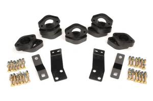 Rough Country Body Lift Kit 1.25 in. Lift Incl. Body Spacers Rear Bumper Brackets Grade 8 Hardware - RC601