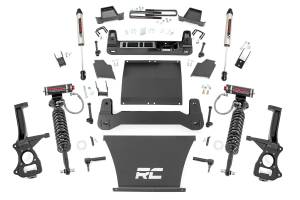 Rough Country Suspension Lift Kit w/Shocks 6 in. Lift w/Vertex Coilovers And V2 Shocks - 21757