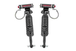 Rough Country - Rough Country Vertex 2.5 Reservoir Coil Over Shock Absorber Set Incl. Front Left and Right Vertex Coil Over Shocks Reservoir Mounting Plates Stainless Steel Clamps - 689004 - Image 1