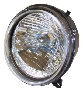 Lights - Headlights - Crown Automotive Jeep Replacement - Crown Automotive Jeep Replacement Head Light Assembly Left Incl. Bulbs  -  55157141AA