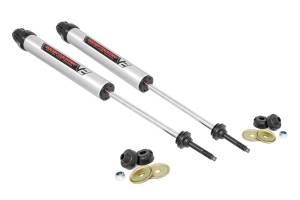 Rough Country - Rough Country V2 Monotube Shocks Rear 3.5 in. Nitrogen Charged Monotube Design T6061 Brushed Aluminum Body 36kN Tensile Strength Pair - 760800_I - Image 1