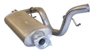 Crown Automotive Jeep Replacement - Crown Automotive Jeep Replacement Exhaust Kit Incl. Muffler And Tailpipe w/Flange  -  52019241AF - Image 2