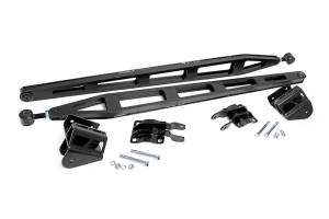 Suspension - Traction Bars - Rough Country - Rough Country Traction Bar Kit For Models w/6 in. Lift Incl. Traction Bars Axle Brackets Frame Brackets Hardware - 81000
