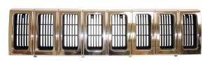 Crown Automotive Jeep Replacement Grille Front Chrome  -  55054890