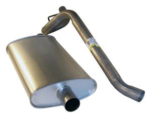 Crown Automotive Jeep Replacement Exhaust Kit Incl. Muffler And Tailpipe Oval  -  52019138