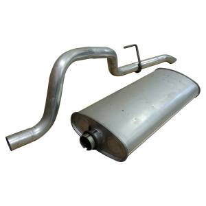 Crown Automotive Jeep Replacement - Crown Automotive Jeep Replacement Exhaust Kit Incl. Muffler And Tailpipe  -  5096298AA - Image 2
