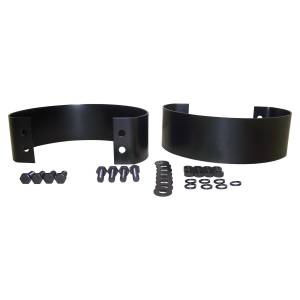 Crown Automotive Jeep Replacement - Crown Automotive Jeep Replacement Bumperette Kit Rear Black Incl. Hardware Pair  -  5355457K - Image 2