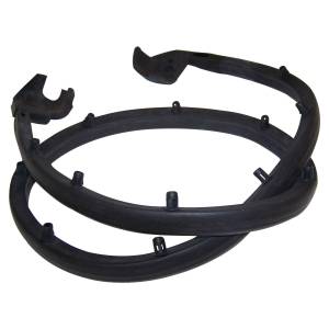 Crown Automotive Jeep Replacement - Crown Automotive Jeep Replacement Weatherstrip Half Door Left  -  55009829 - Image 2