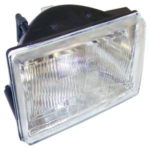 Crown Automotive Jeep Replacement Head Light Assembly Left For Use w/ 1993-1998 Jeep ZG Grand Cherokee Germany Only  -  55054833