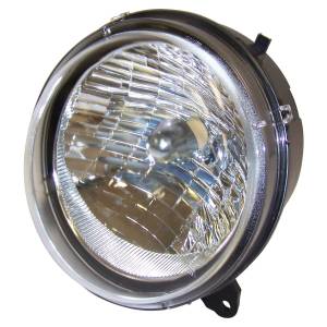 Crown Automotive Jeep Replacement - Crown Automotive Jeep Replacement Head Light Assembly Left Incl. Bulbs  -  55157141AA - Image 2