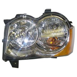 Crown Automotive Jeep Replacement - Crown Automotive Jeep Replacement Head Light Assembly Left w/o HID Bulbs  -  55157483AE - Image 2