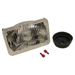 Crown Automotive Jeep Replacement - Crown Automotive Jeep Replacement Head Light Assembly For Use w/ 1991-1995 Jeep YJ Wrangler Export Or KDX Only Bulbs Not Included  -  56006212 - Image 2
