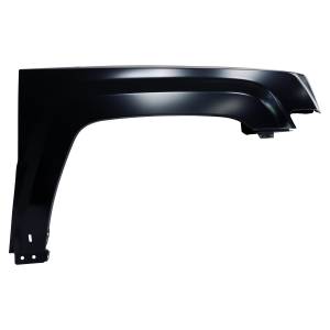 Crown Automotive Jeep Replacement - Crown Automotive Jeep Replacement Fender Front Right w/o Side Repeater Lens Black Primer Finish  -  68079924AA - Image 2