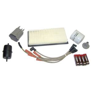 Ignition - Tune-Up Kits - Crown Automotive Jeep Replacement - Crown Automotive Jeep Replacement Tune-Up Kit Incl. Air Filter/Oil Filter/Spark Plugs  -  TK17
