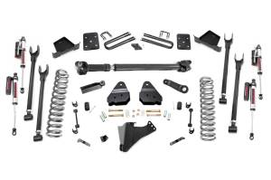 Rough Country - Rough Country Suspension Lift Kit w/Shocks 6 in. 4-Link w/Vertex Reservoir Shocks Incl. 4 in. Axle Diameter Front Driveshaft - 50751 - Image 2