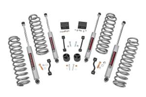 Rough Country - Rough Country Suspension Lift Kit w/Shocks 2.5 in. Lift Incl. Coil Springs Non-Rubicon Swaybar Links Bump Stops Hardware Front and Rear Premium N3 Shocks - 67731 - Image 2