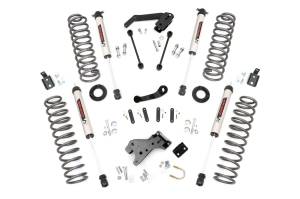 Rough Country - Rough Country Suspension Lift Kit w/Shocks 4 in. Lift V2 Monotube Shocks Stock Cast Steel - 68270 - Image 2