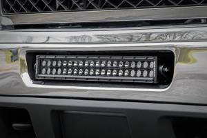 Light Bars & Accessories - Light Bar Mounts - Rough Country - Rough Country LED Light Bar Bumper Mounting Brackets For 20 in. Single Or Dual Row LED Light Bar - 70522