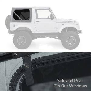 Smittybilt Replacement Soft Top White - 98552