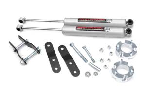 Rough Country - Rough Country Suspension Lift Kit w/Shocks 2.5 in. Lift Incl. Front Strut Extensions Rear Lift Shackles Hardware Rear Premium N3 Shocks - 74030 - Image 3