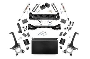 Rough Country - Rough Country Suspension Lift Kit w/Shocks 4 in. Lift Incl. Strut Spacers Rear v2 Monotube Shocks - 75170 - Image 1
