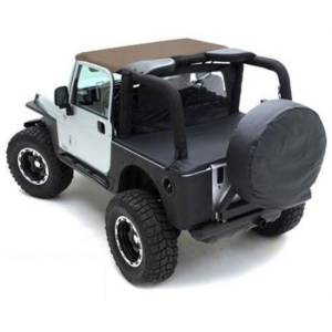 Smittybilt - Smittybilt Outback Standard Bikini Top Spice No Drill Installation Requires PN[90104] If Vehicle Does Not Have Windshield Channel - 93317 - Image 2