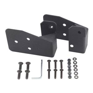 Smittybilt Door Mirror Relocation Bracket Textured Black - 8691