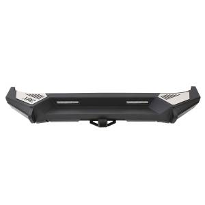 Smittybilt XRC GEN 2 Rear Bumper Textured Black Incl. Roto Pax® Gas Can Holder - 76858