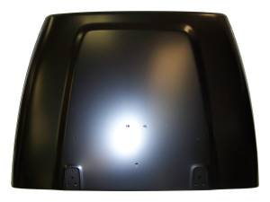 Crown Automotive Jeep Replacement - Crown Automotive Jeep Replacement Hood w/Oval Hood Rod Hole  -  55176594 - Image 2